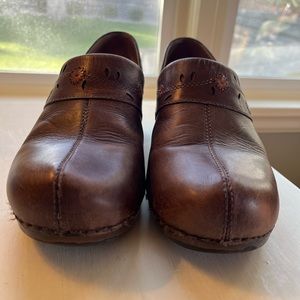 Dansko brown leather